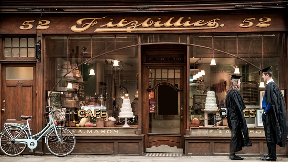 Fitzbillies – cake shop in Cambridge town centre